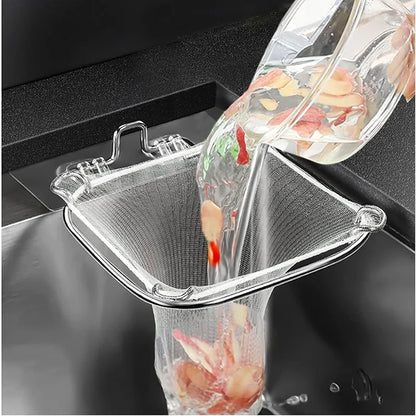 Fine Mesh Sink Filter 50Pcs/100PCS Disposable Kitchen Sewer Garbage Bag Anti Clogging Strainer Drain Hole Net For Meal Residue