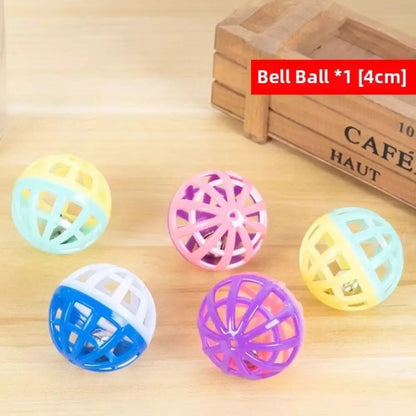 Cat Scratching Posts For Indoor Cat Puzzle Toy Felt Puzzle Box Cat Exercise Toy with Ball Kitten Interactive Indoor Exercise Toy