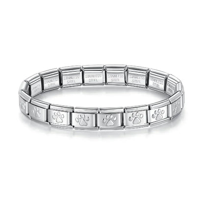 Hapiship New Fashion Women Jewelry 9mm Width  Color Stainless Steel Bracelet Bangle Girls Wedding Gift G108