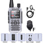 BAOFENG MINI 5 Walkie Talkie 2200mAh Battery APP Bluetooth Programming Long Range Dual PTT Newly Upgraded UV-5R MINI Ham Radio