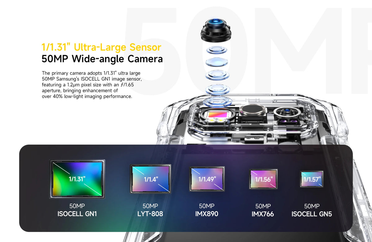 Ulefone Armor 27T Pro+ 5G Rugged Phone 10600mAh Android 15 Smartphone 50MP+64MP Night Camera 6.78" 120Hz 24GB+256GB NFC Mobile