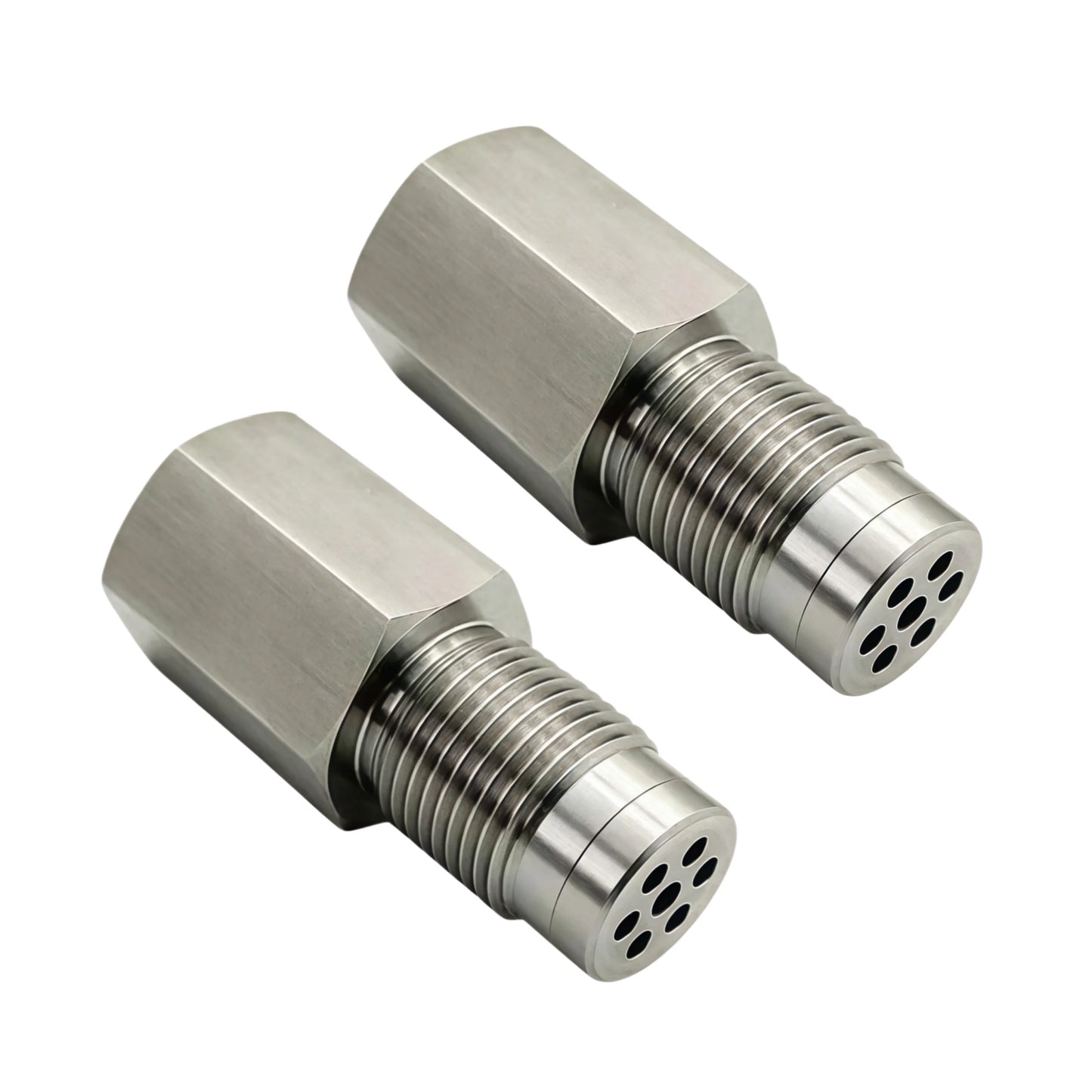 1PCS Oxygen Sensor Adapter Car Inspection Engine Light Fixing Catalytic Network Oxygen Sensor Interval Mini Catalytic Converter