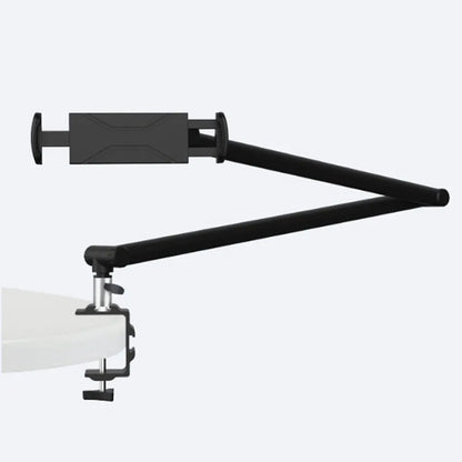 OUTMIX 360 Adjustable Metal Desktop Stand Long Arm Tablet Stand Bed Desktop Lazy Bracket Support for iPad 12.9 Smartphone Holder