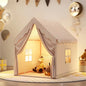 Large Kids Toddler Play Tent Indoor Outdoor - Foldable Pop Up Playhouse with Mesh Windows Safe Non-Toxic for Boys Girls