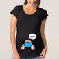 Maternity T Shirts for Women Cute Funny Graphic Pregnancy Gifts Summer Casual Mama Pregnancy Blouses Clothes
