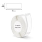 12*40mm 15*30mm 15*50mm White Gap Label Paper for P12 P15 Phomemo D30 Q30 Thermal Printer Waterproof Self Adhesive Sticker Roll