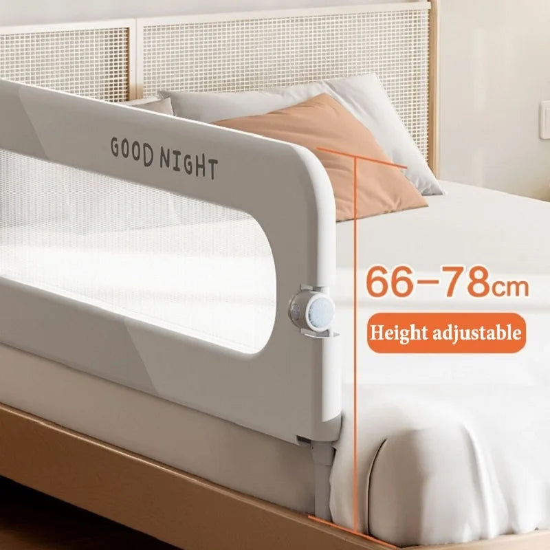 Baby Bed Rail Guardrail Safety Barrier Sleeping Prevent Falling Railings for Babies Crib Toddler Side Protective