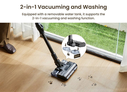 Proscenic P20 OnePass Cordless Vacuum Cleaner, 70000Pa Suction, 70-Min Runtime, 680W Brushless Motor, Wet & Dry Cleaning 3 Sold