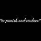 Car Stickers Vinyl Decal To Punish And Enslave Front Rear Windshield Dooration Window Creative Auto Styling Sticker Accessories