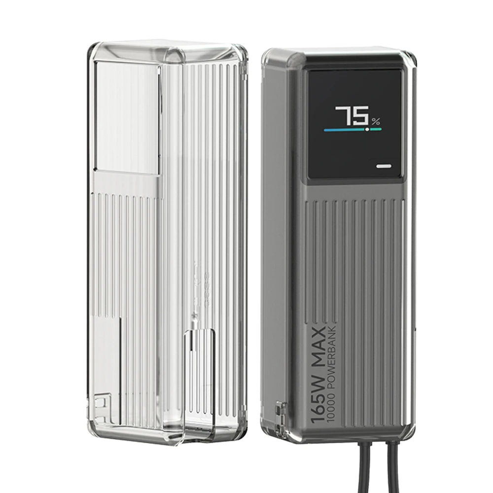 Sikai TPU case for Xiaomi 165W Power Bank 10000mAh PB1165MI with Built in USB C Cable Portable Charger Travel Storage Case