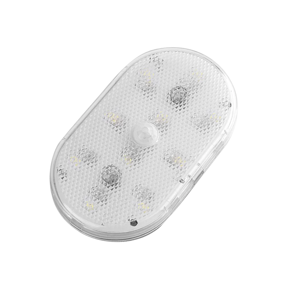 Motion Sensor Led Light 650mAH USB Rechargeable Automatic Induction Sensing Light Wireless Foot Lamp for Car Trunk Door