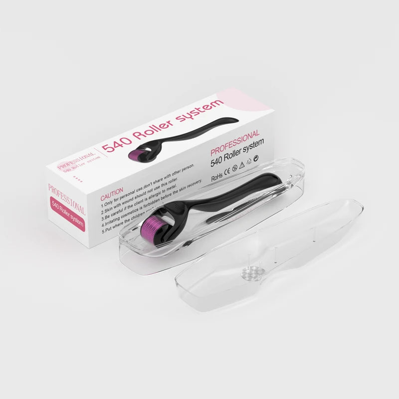 Professional 540 Derma Roller Skin Care Massage Roller Tool