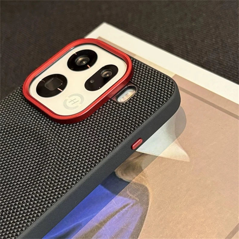 Magnetic Nylon Woven Case For Oppo Find X9 Pro For MagSafe Matte Leather Skin-friendly Phone Cover For Find X 9 X9Pro 5G Bumper
