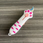 Retractable Cute Cat Paw Multi-Function Utility Knife, Portable and Safe Unboxing Tool, Office and Home Paper Cutting Gadget ﻿