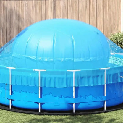 Blue 310×180cm PVC Winter Pool Air Pillow, UV & Cold Resistant to -20°C with Boston Valve, Grommets, 10m Nylon Rope & Repair Kit, Ice Pressure Cushion for Above Ground Swimming Pool Winter Protection