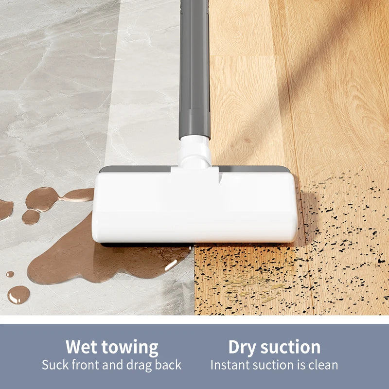 Handheld Cordless Vacuum Cleaner, 18Kpa 55Mins Smart Stick Vac with Tangle-Resistant Design Hard Floor Carpets Pet Hair