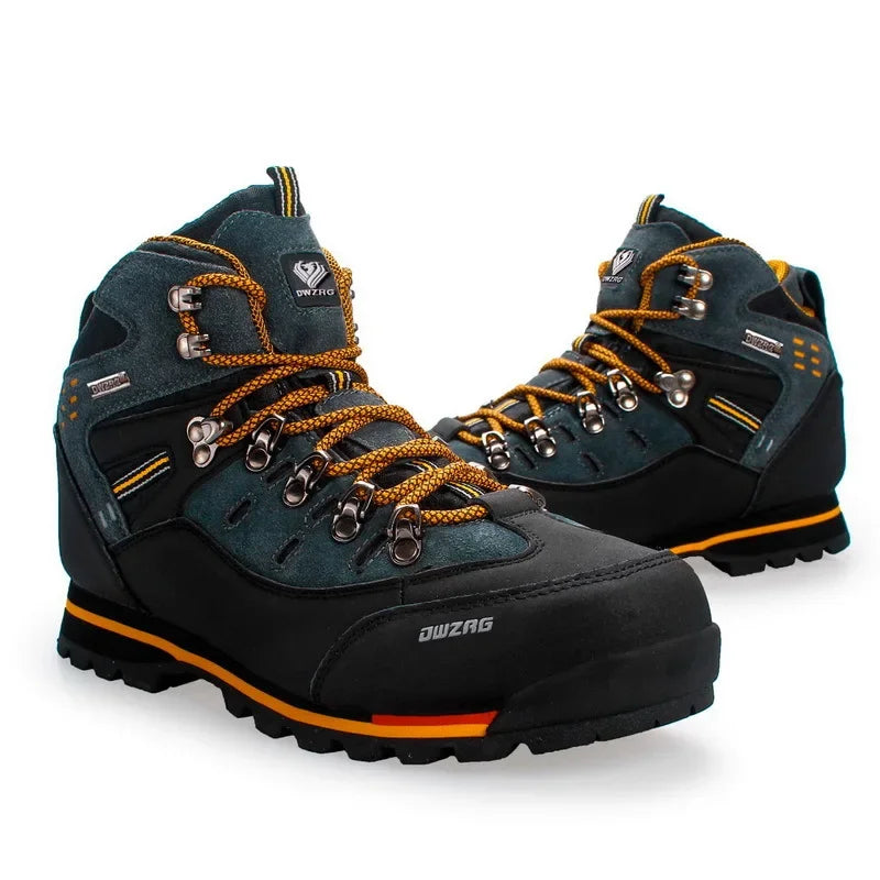 Mixed Gender Hiking Shoes Men Winter Mountain Climbing Trekking Boots Top Quality Outdoor Fashion Casual Snow Boots Plus Size 47