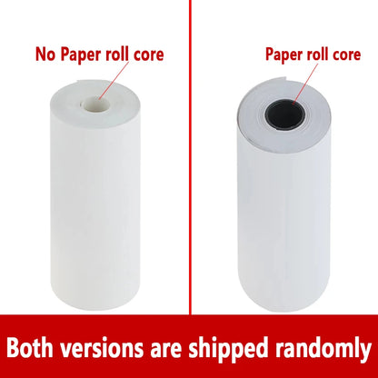 80MM Thermal Receipt Paper 3/6/10 Rolls White Paper For Mini Portable Thermal Receipt Printer For Supermarket Business Printing