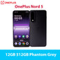 New OnePlus Nord 5 Smartphone 5G Snapdragon™ 8s Gen 3 6.83”AMOLED Display 144 Hz 5200mAh 80W SUPERVOOC 50MP Dual Cameras