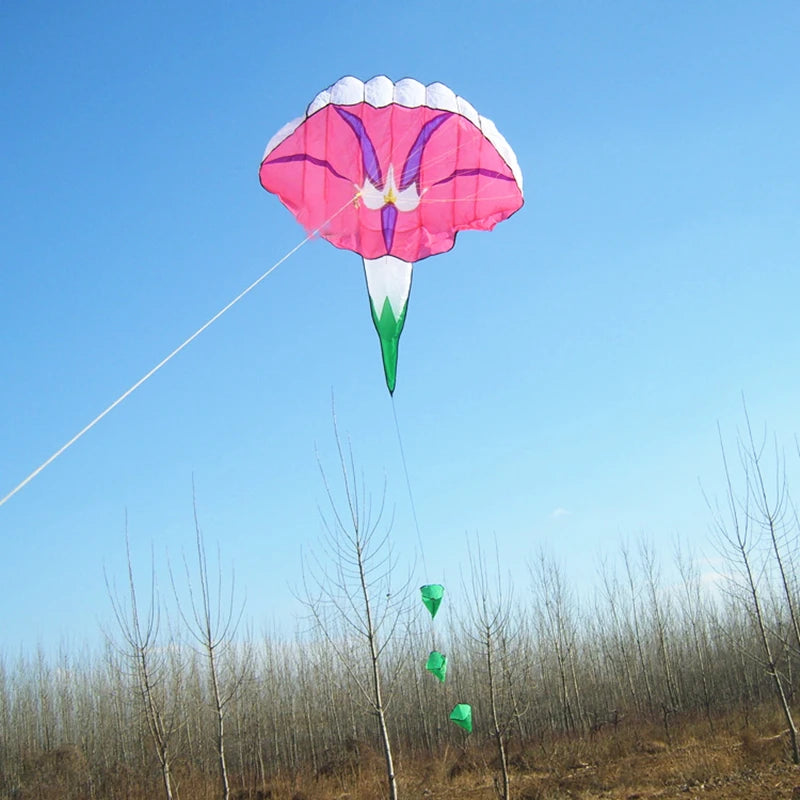 Large kites flying soft kites Morning glory inflatable kites flying toy cerf volant adults kites flying wind kites outdoor games
