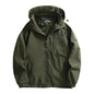 Autumn Men's Hiking Waterproof Jackets Men Outdoor Quick Dry Climbing Hooded Coats Men Sports Breathable Windbreaker Jackets 5XL