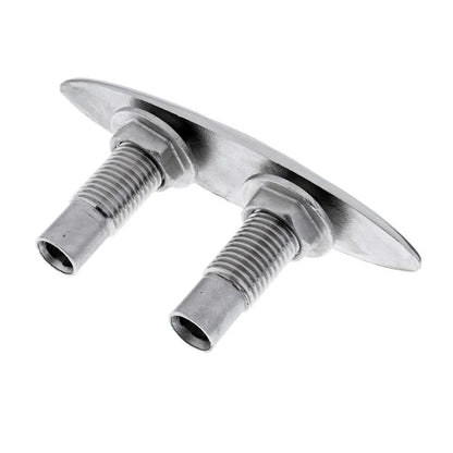 5/6 Inch 316 Stainless Steel Flush Cleat Boat Pop Up Cleat Pull Up Boat Accessories Mount Retractable Mooring Rope Yacht