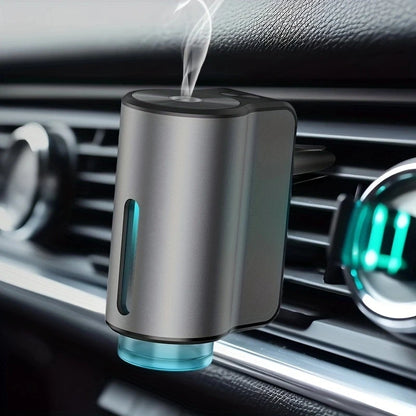 Huitai Car Aromatherapy Machine Car Air Outlet Freshener Auto Air Diffuser Electric Aroma Smell Perfume Car Accessories for Men