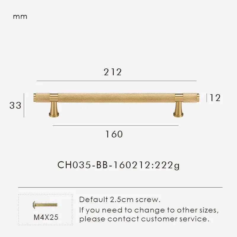 Nurlin Brass Diamond Cut Cross Knurl Pattern Cabinet Knob Pull T Bar Lengthened 38cm 15 Inch Cloakroom Door Drawer Handle