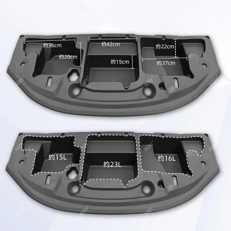 Car Front trunk storage box For Xpeng G6 2023-2026 Large-Capacity Motivation cabin Storage Box Modification Auto Accessories