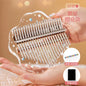 HLURU Kalimba 17 21 Key Thumb Piano Crystal Acrylic Kalimba 17 21 Key Finger Piano For Beginners And Child Keyboard Instrument