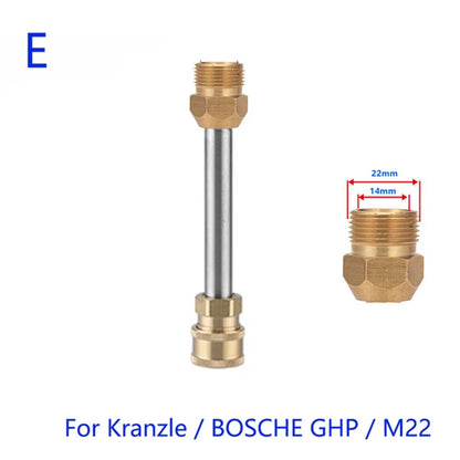 ROUE High Pressure Washer Car Washer Extension Lance Nozzle 1/4" Quick Connector  for Parkside Karcher Stihl Nilfisk Bosch