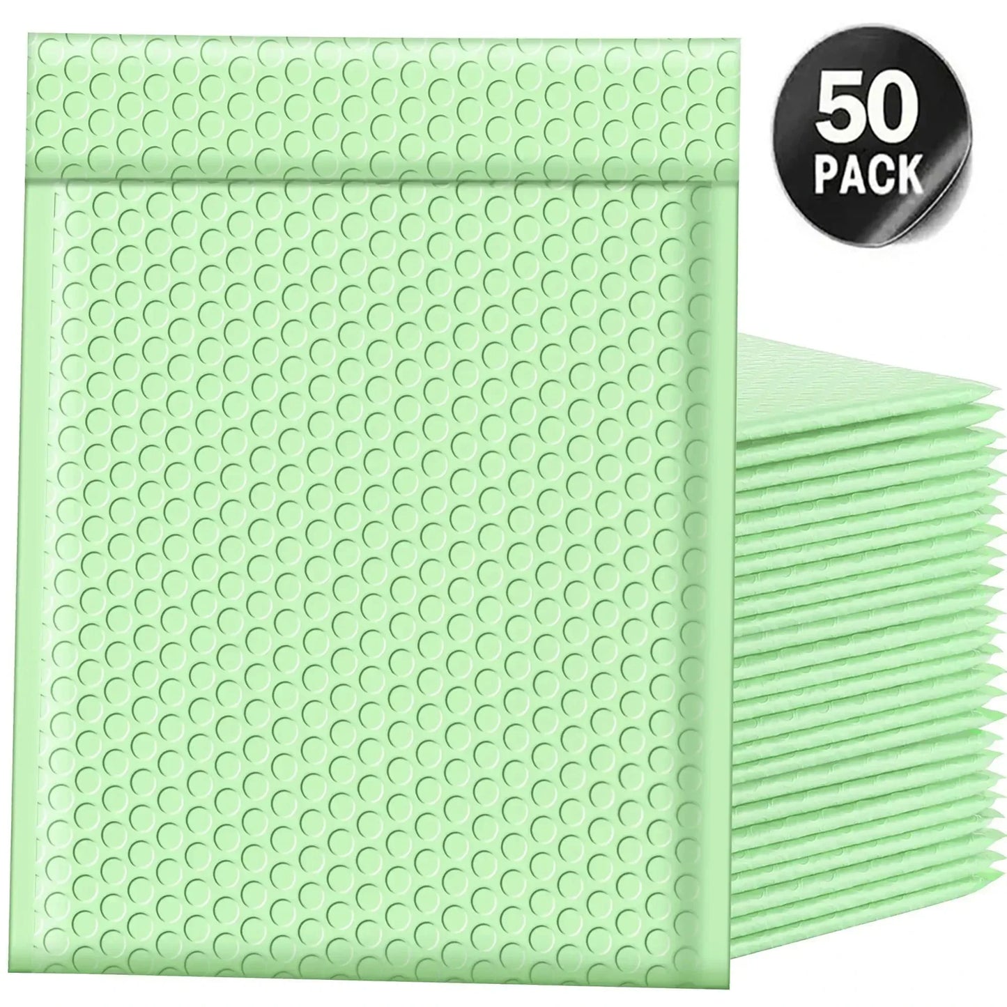 50Pcs Delivery Package Packaging Pink Small Business Supplies Envelopes Shipping Packages Bubble Envelope Packing Bag Mailer