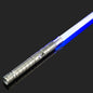RGB Metal Lightsaber Dueling Smooth Swing Sword Sabre De Luz 16 Color Changing 16 Sounds FOC Rave Flashing Toy