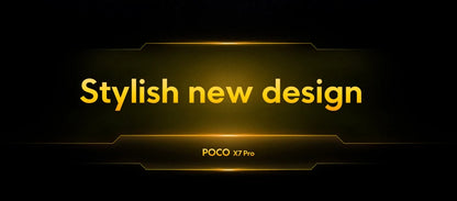 POCO X7 Pro 5G NFC 256GB 12GB 512GB Dimensity 8400-Ultra 6.67" 120Hz Display 6000mAh 5G NFC