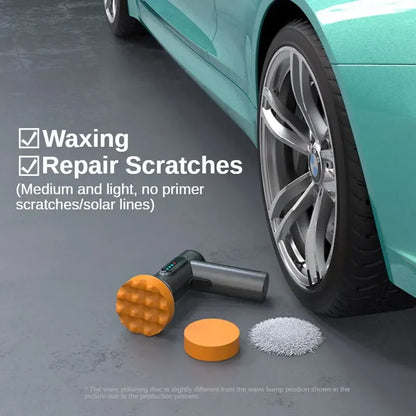 EAFC Car Polisher Machine Handheld Wireless Polisher Car Polishing Waxing Machine Power Tool for Car Body Cleanig Waxing Repair