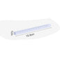 High Quality 15/20/30CM Straight Ruler Transparent Acrylic Cube Ruler Quadrangular Ruler Creative Stationery