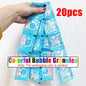 Fully Automatic Bubble Gun Rocket Bubbles Machine Automatic Blower with Bubble Liquid Toys for Kids Beach Outdoor Bubble Gifts