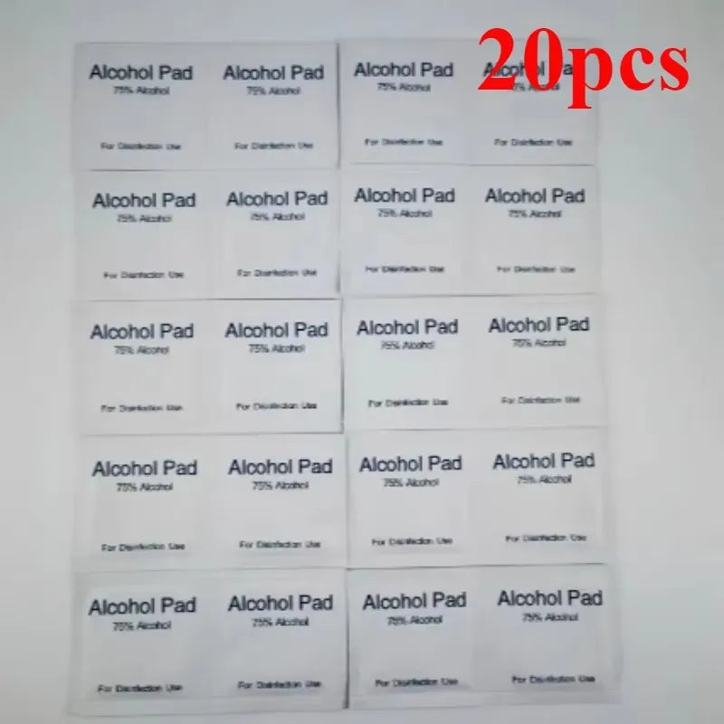 Alcohol Swabs for Skin 75% Wound Disinfection, Convenient to Carry Outdoor Sports Disaster Essential First Aid Box Supplies