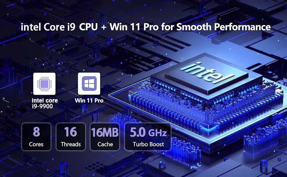 Portable Notebook Windows 11 Pro 15.6 Inch Laptop Computer HD Screen Intel Core I9-9900 16GB RAM 1TB 2TB SSD Laptops PC