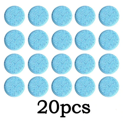 Car Windshield Cleaning Effervescent Multifunctional Glass Water Tablets Solid Cleaner Windshield Spray Car Wash Accessories