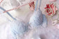 Teen Favorite! MOYISU Japanese Sweet Lolita Bra Set G Cup Heavy Steel Ring Support Heavy Lace Thin Cup Pure Sexy Large Bust CA