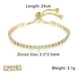 Fashionable Zircon Tennis Bracelets for Women Dazzling Various Shape Crystal Chain on Hand Trend Sexy Party Accessories Jewelry