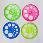 1pc Technology Drawing Circular Template 360 Degree Rotary Ruler School Office Supplies Paper Cutting Template Used