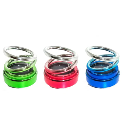 Solar Auto Aromatherapy Rotating Car Air Fresheners Car Decorations Aroma Double Ring Vehicle Diffuser Car Accessories Interior