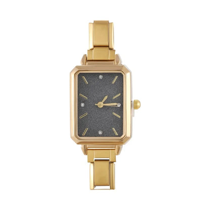 Fashion Colorful Dial Square Stainless Steel Women Watch Head Fit 9mm Bracelet For Party Friend Wife Birthday Jewelry Gifts