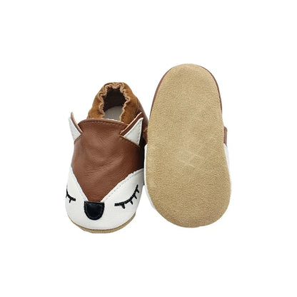 Toddle Baby Shoes Newborn Infant Shoe Boys Girls Soft Genuine First Walkers Baby Moccasins 0-24Months Cowhide Bottom Skid-Proof