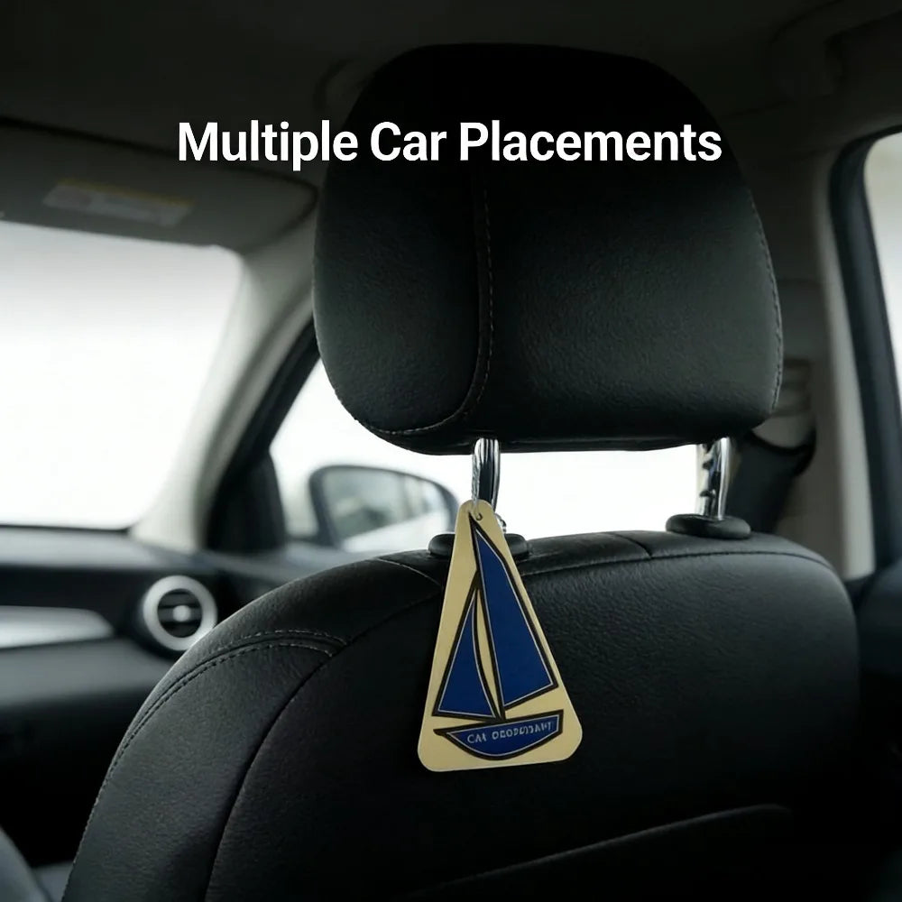 BAGUS 5-20pcs Smooth Sailing Scented Sheets Car Air Freshener for Long Lasting Freshness in Vehicle