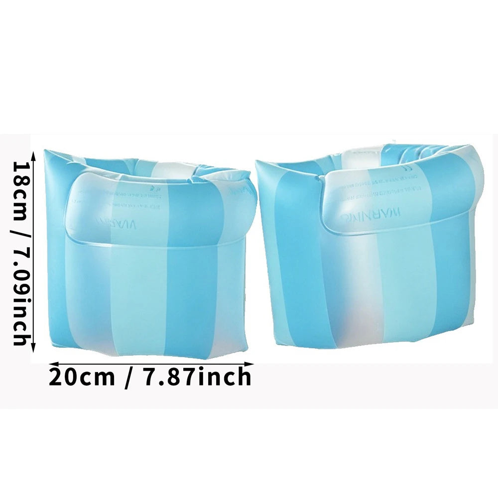 1Pcs Inflatable Pool Float Swim Arm Ring Swim Tube Swim Accessory Summer Water Sports Inflatable Buoyancy Armbands ﻿