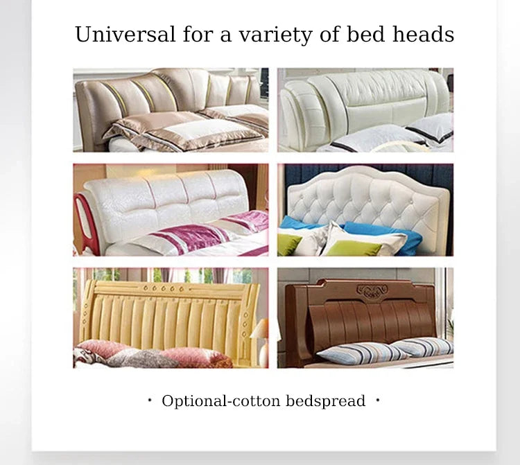 Bedhead Cover Thickened Soft-package Bedspreads Backrest Anti-collision Universal Headboard Protective Cover Cool-feeling