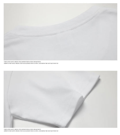 Oversized Summer Short Sleeve Men's T Shirt New Fashion Solid Loose O-Neck T Shirts Mens Cotton Hip Hop Streetwear Top Tees 5XL